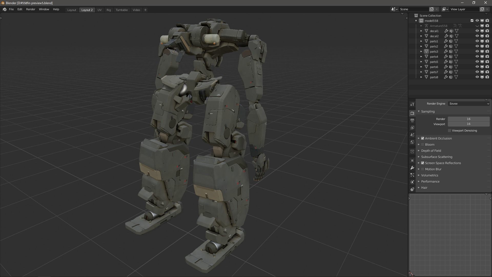 scifi-model558 3D model_5