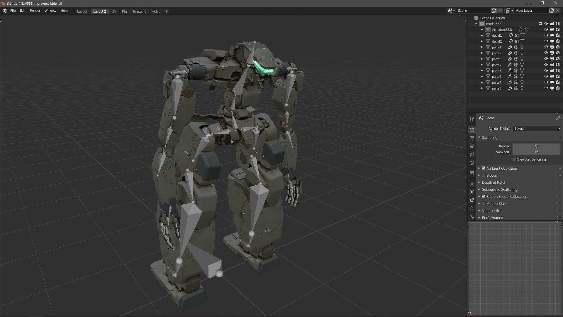 scifi-model558 3D model_1