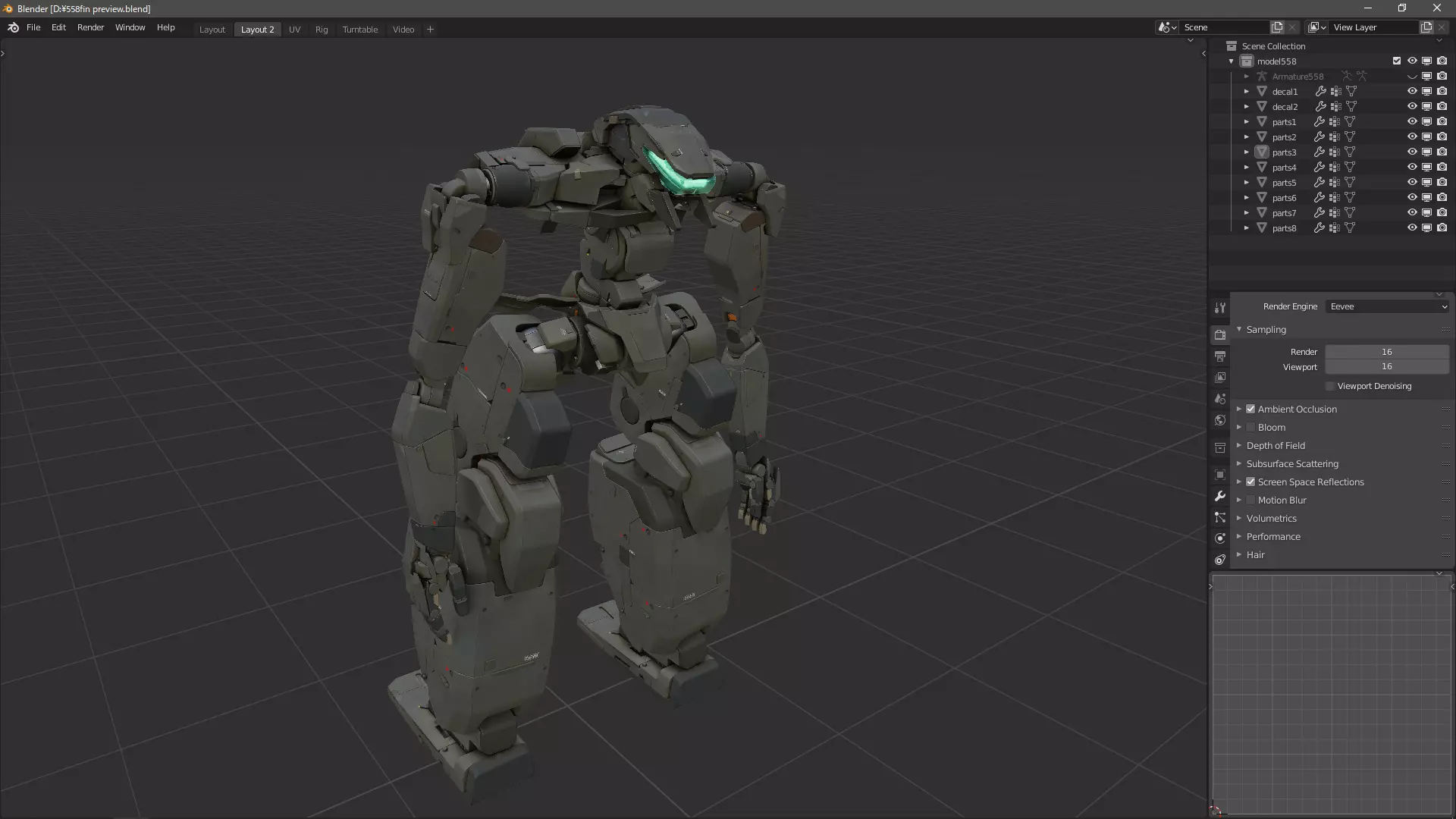 scifi-model558 3D model_0