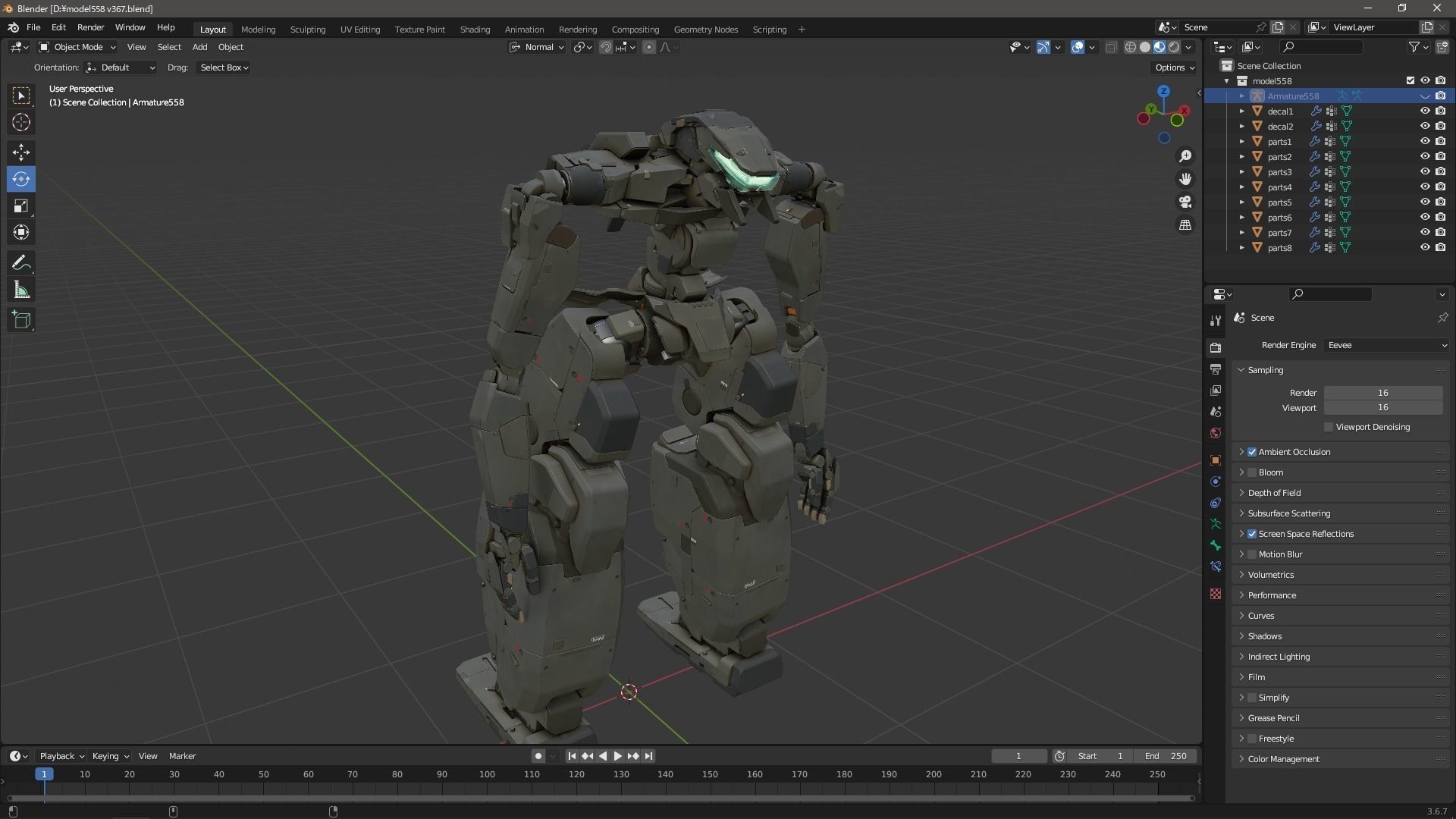 scifi-model558 3D model_16