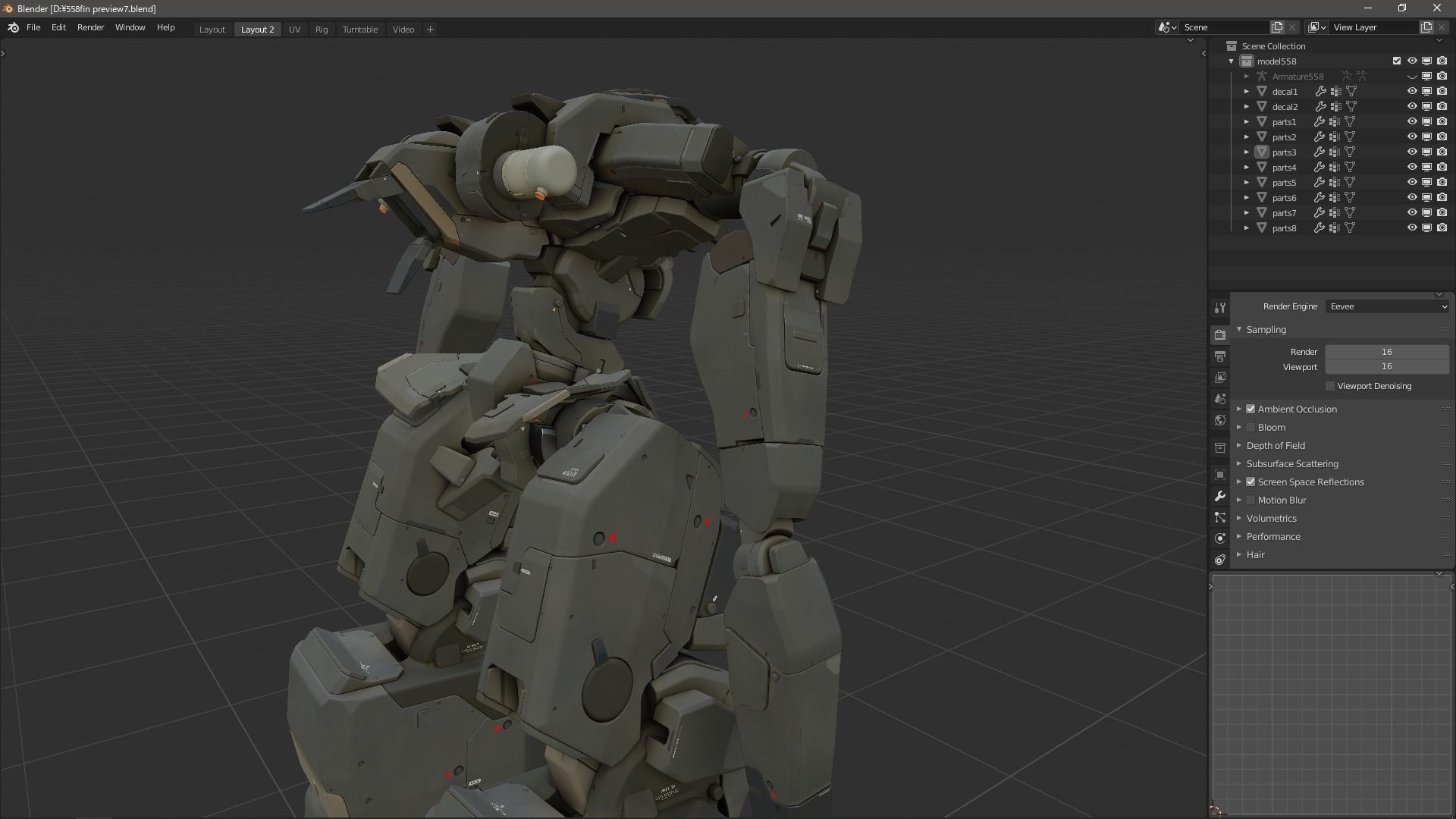 scifi-model558 3D model_7