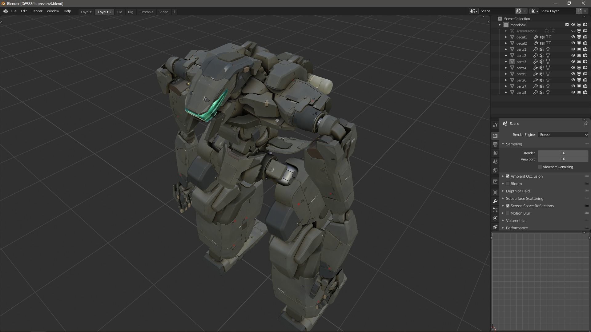 scifi-model558 3D model_9