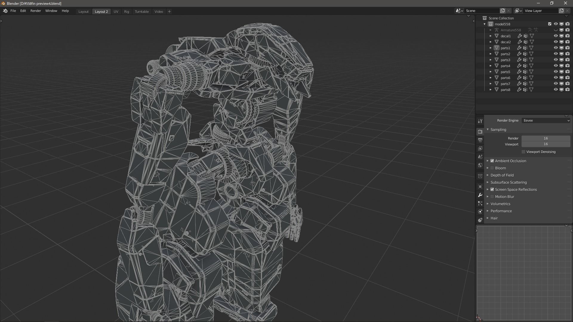 scifi-model558 3D model_4