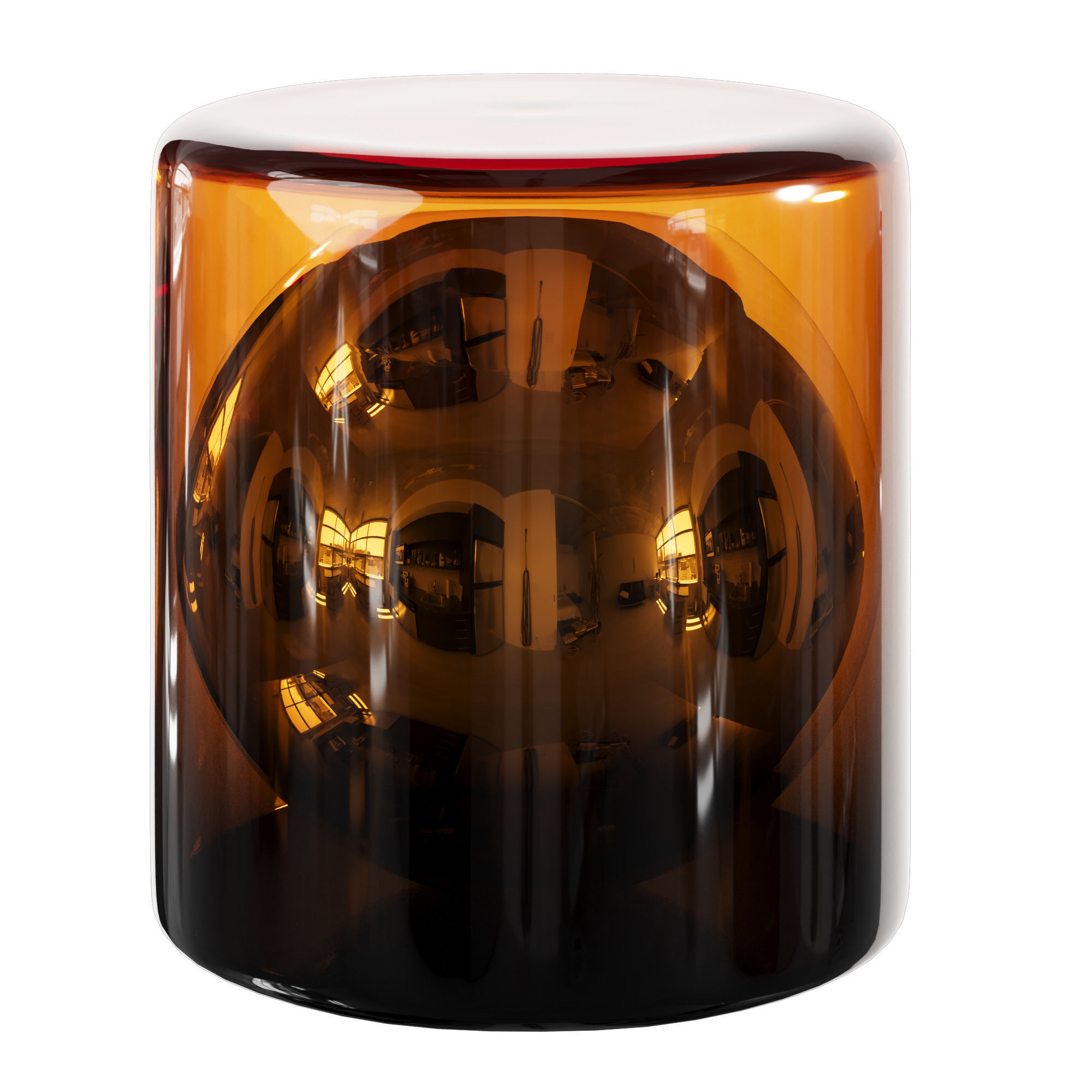 Geometrie liquide table set from by Kolkhoze 3D model_1