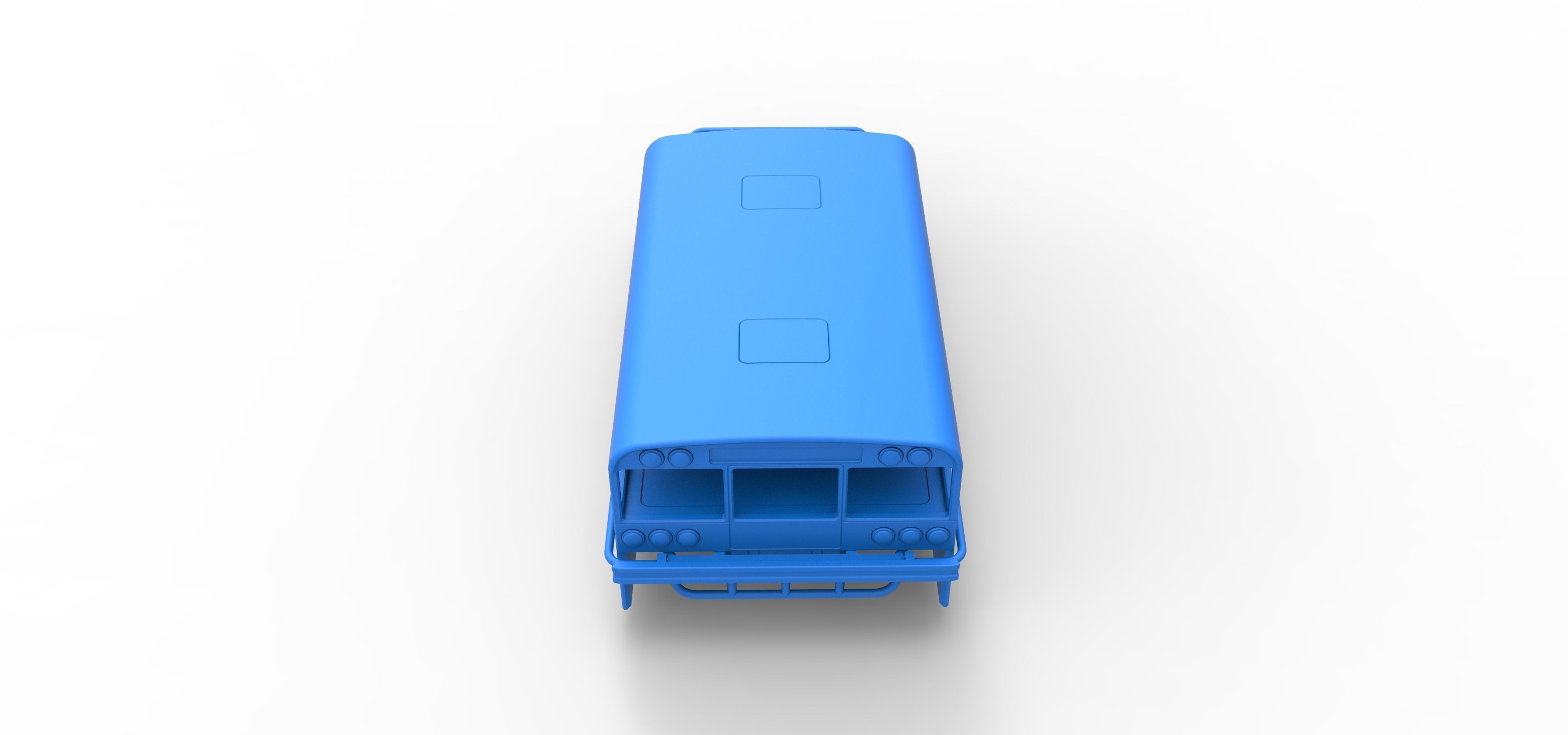 Outlaw Figure 8 Modified stock car as School bus Scale 1 to 25 3D print model_38