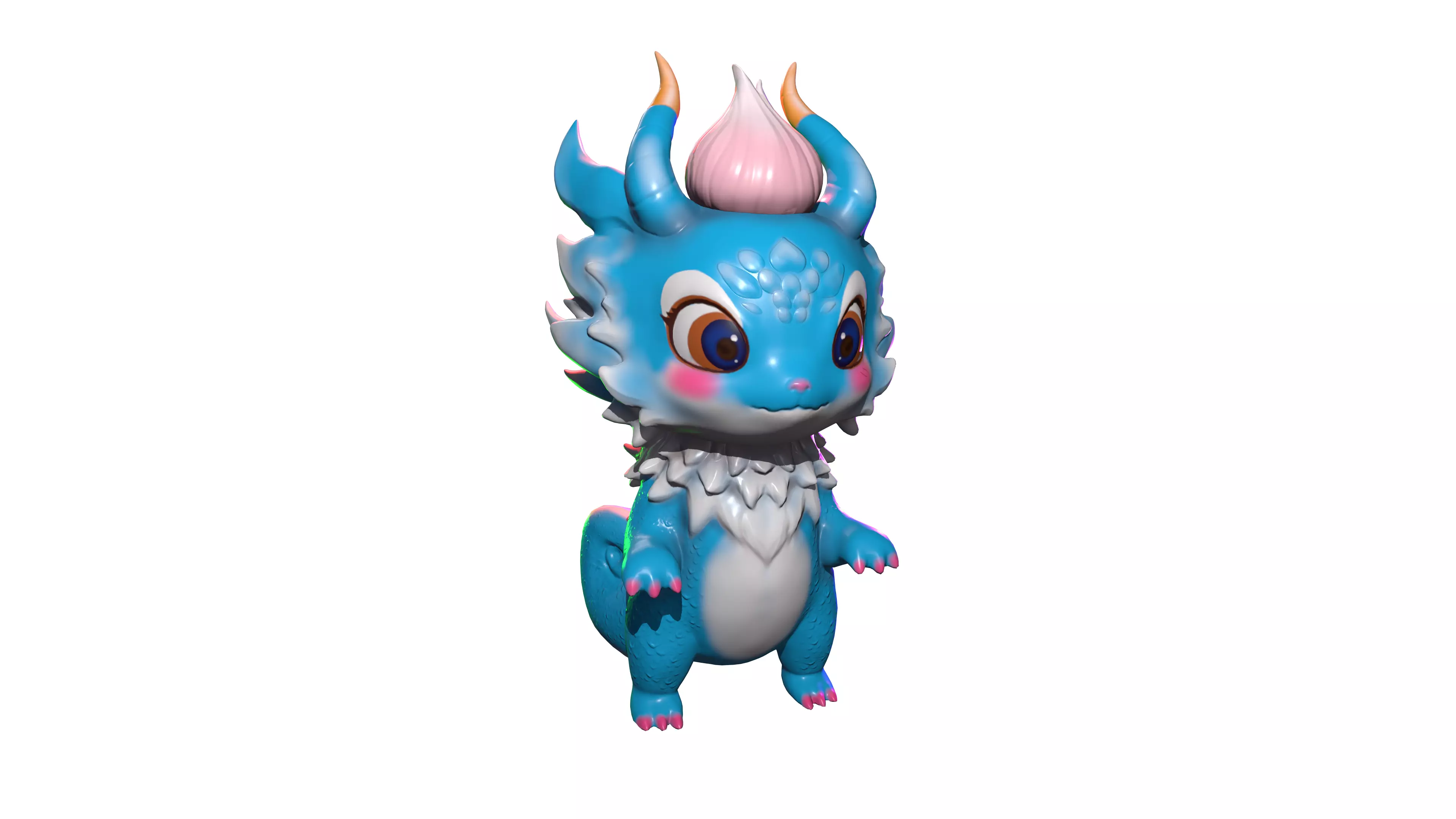 a   small  dragon Free 3D print model_0