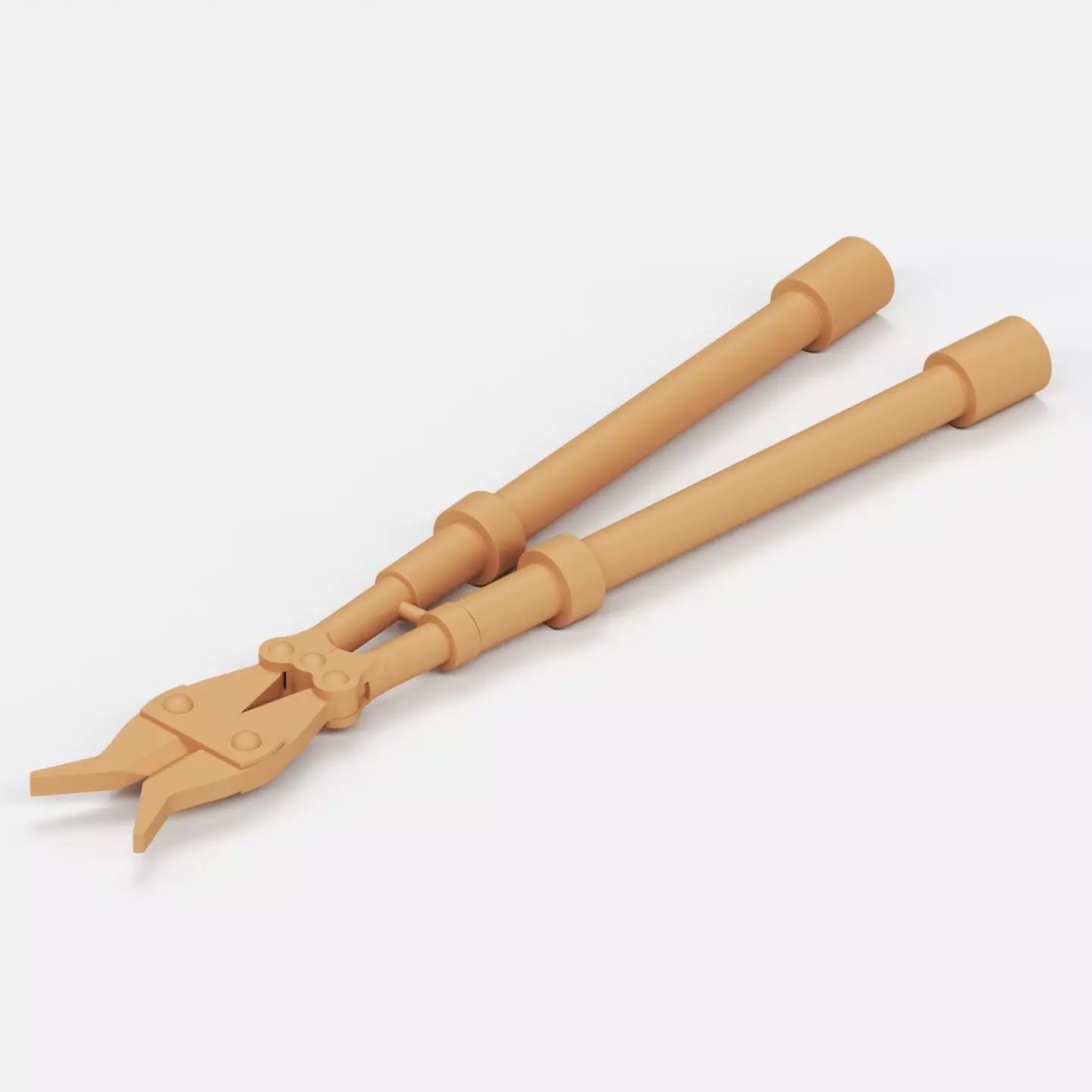 German Panzer tool set 3D print model_12