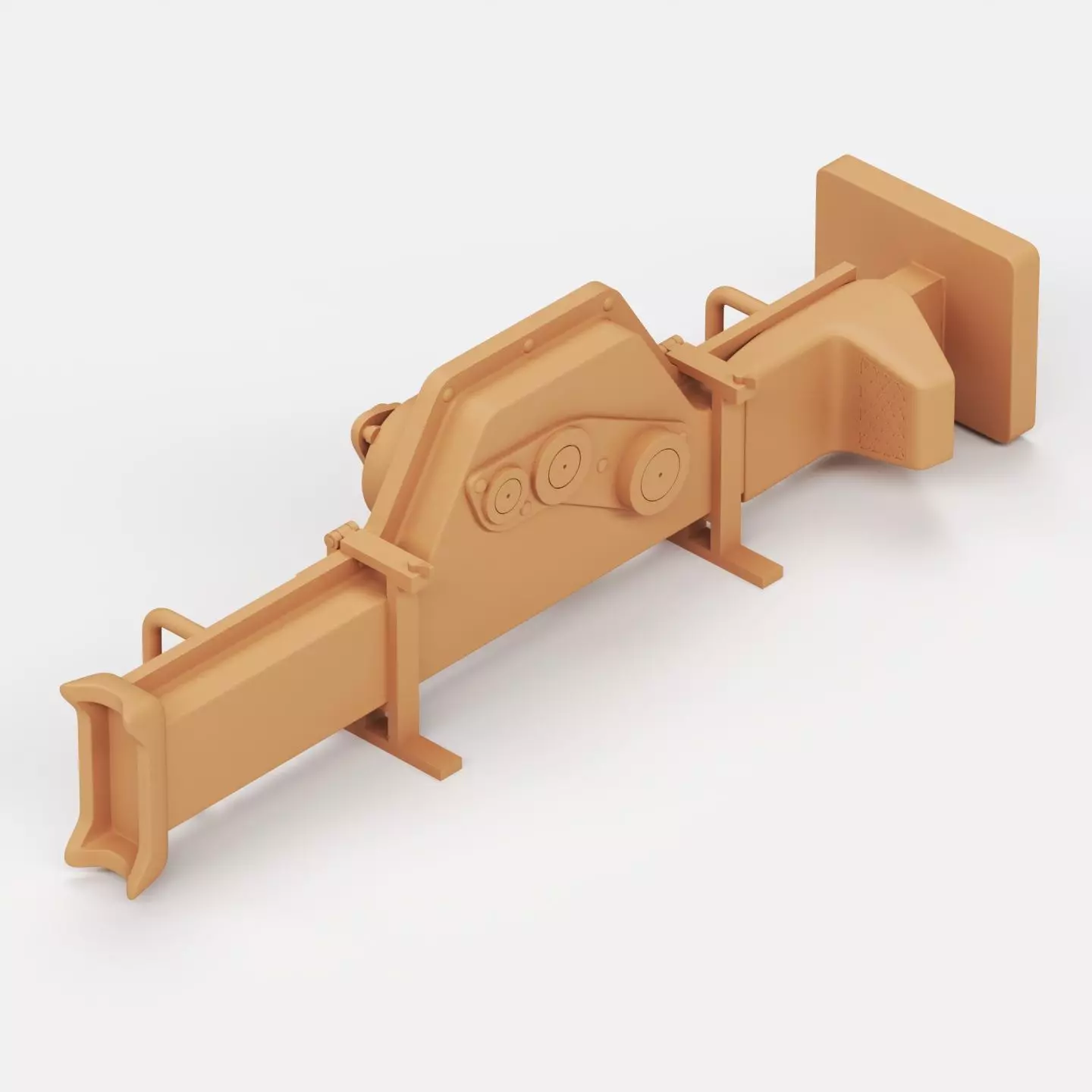 German Panzer tool set 3D print model_2