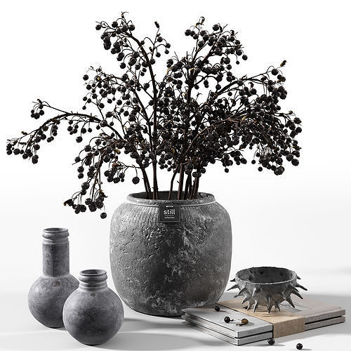 Decorative set 1 3D model