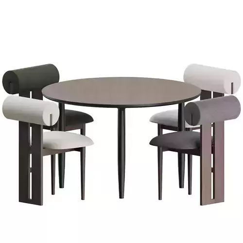 Hippo Dinning Set by Norr11