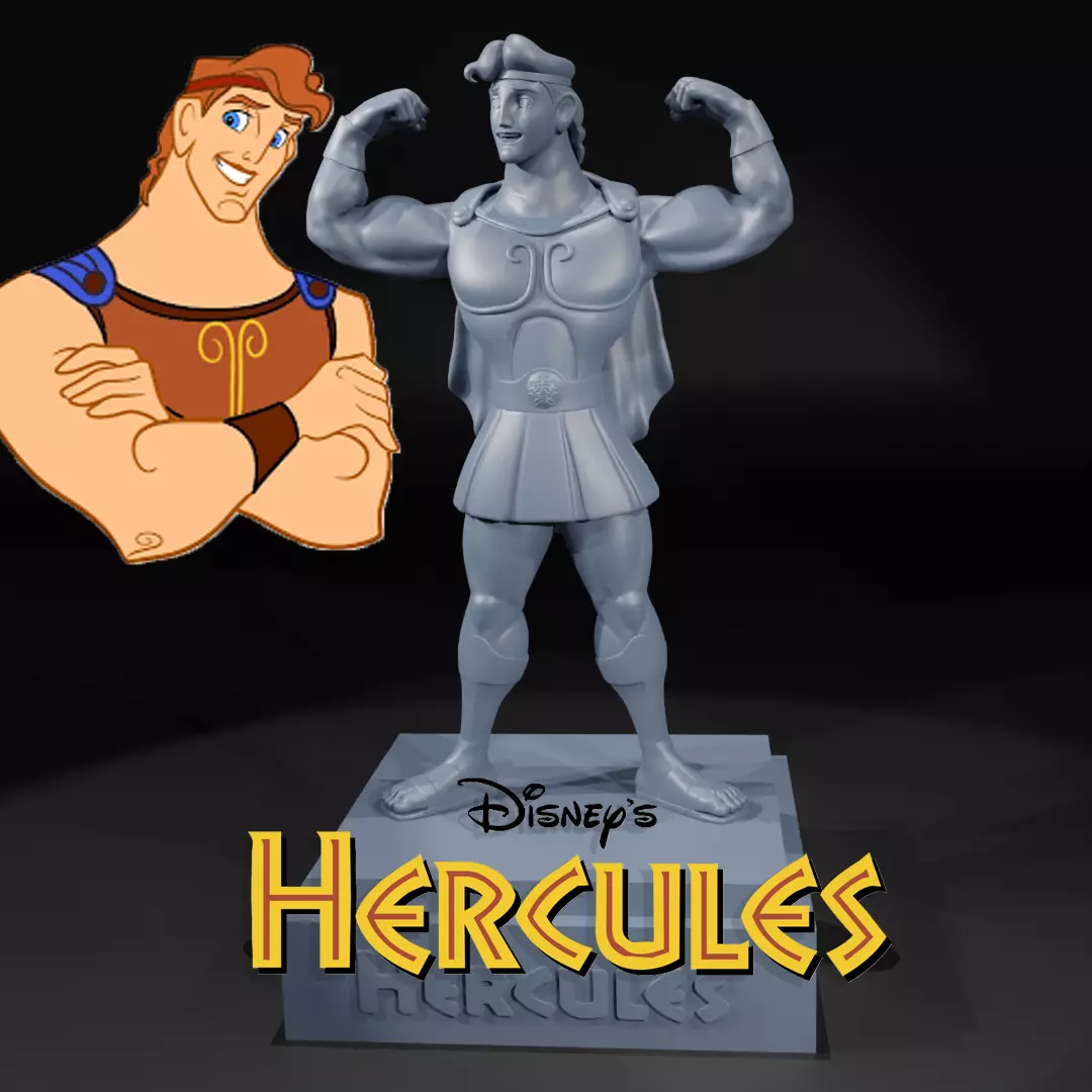 HERCULES - Walt Disney - 1997 FILM - 3D MODEL PRINT 3D print model_0