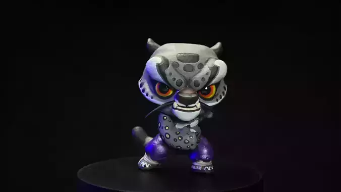 Chibi Tai Lung 3D print model