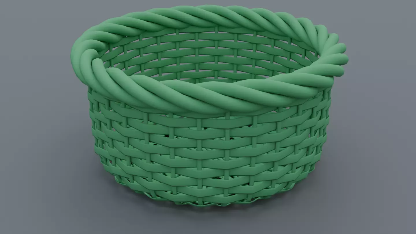 basket 3D model_0