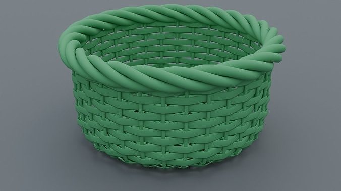 basket 3D model