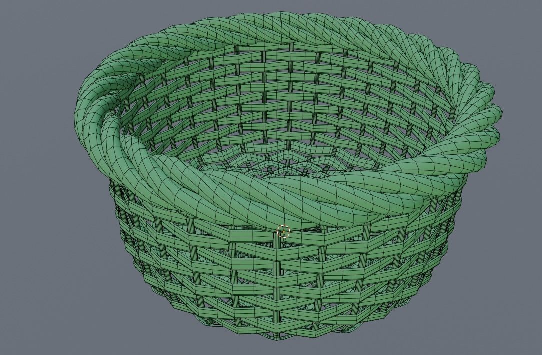 basket 3D model_2