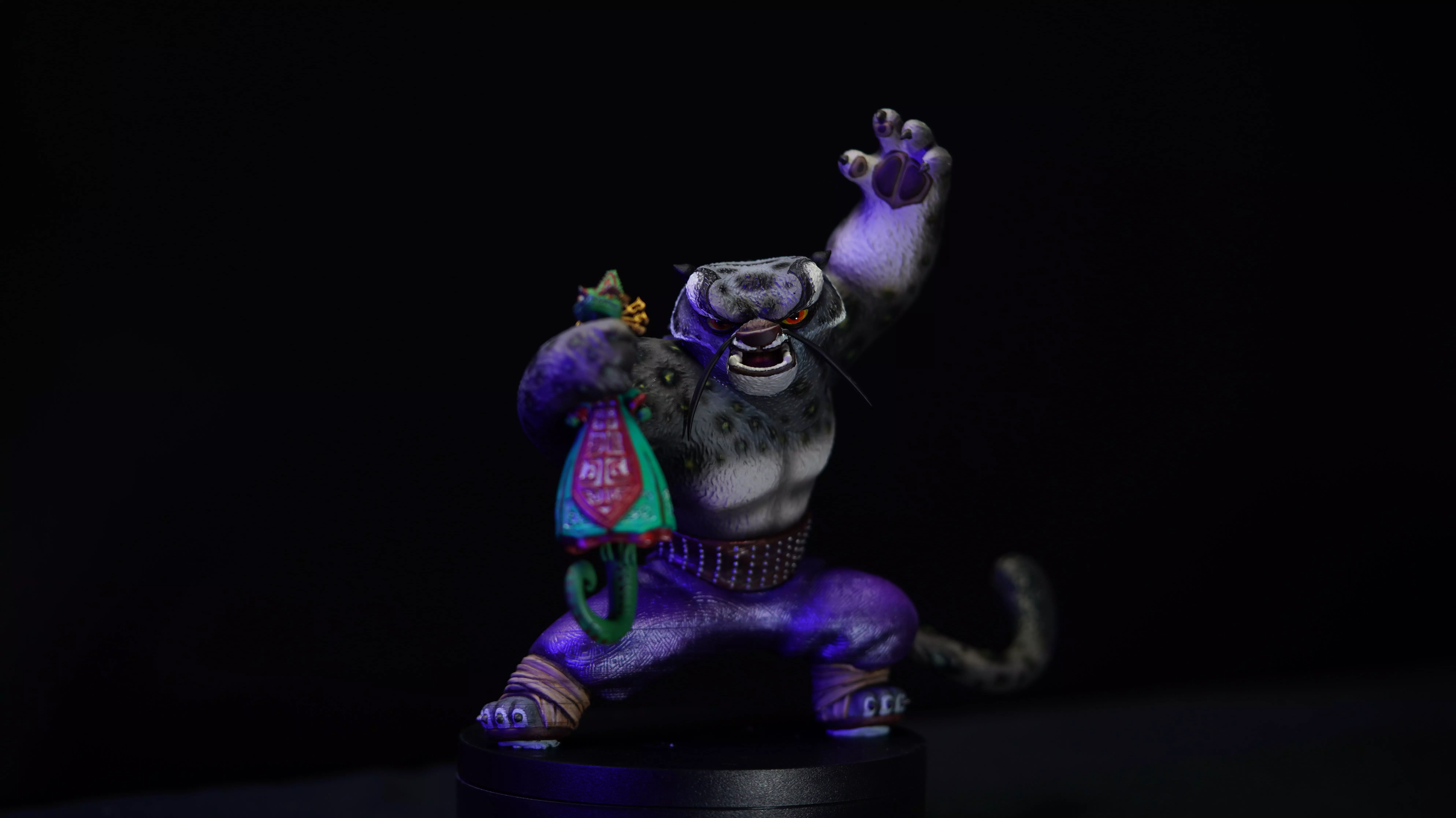 Tai Lung with Chameleon 3D print model_0