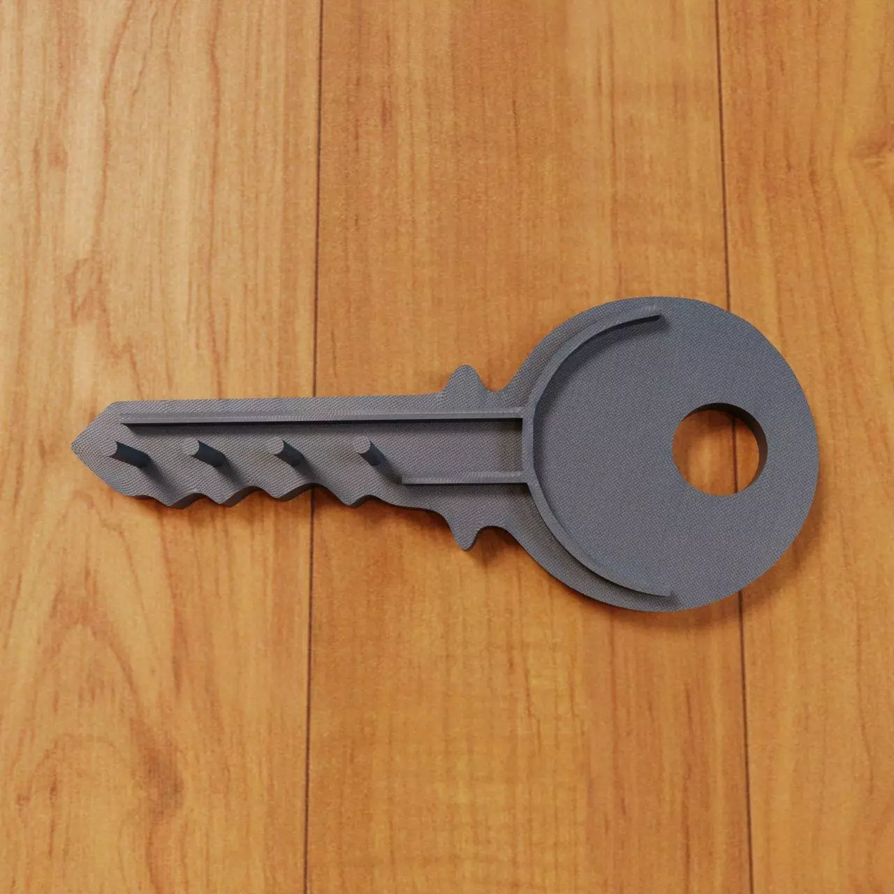 Key Holder For a Wall Free 3D print model_0