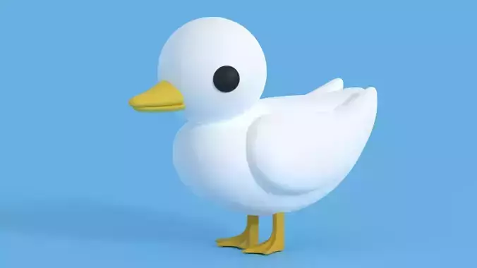 Cartoon Duck