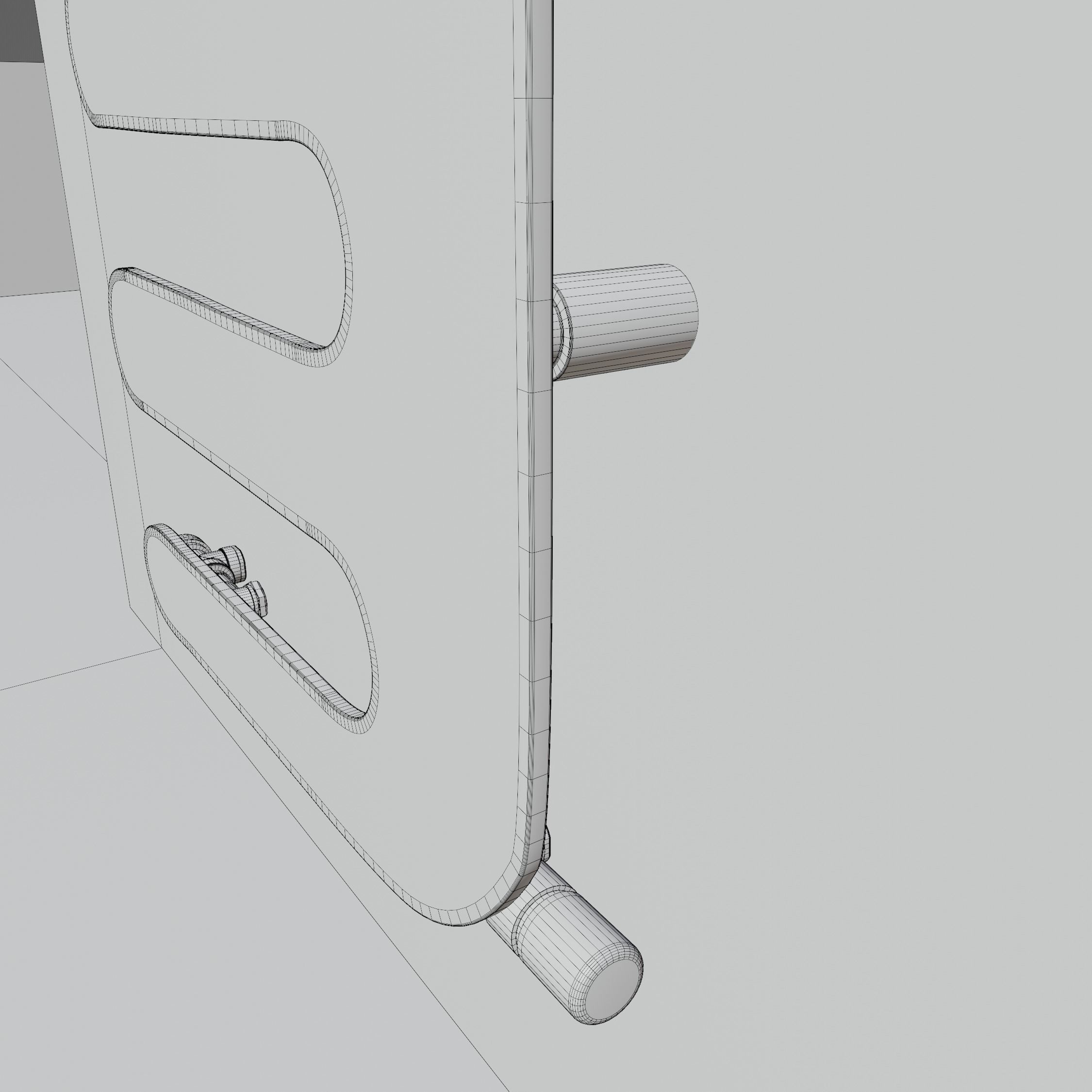 Radiator design Scirocco Graffe   3D model_3