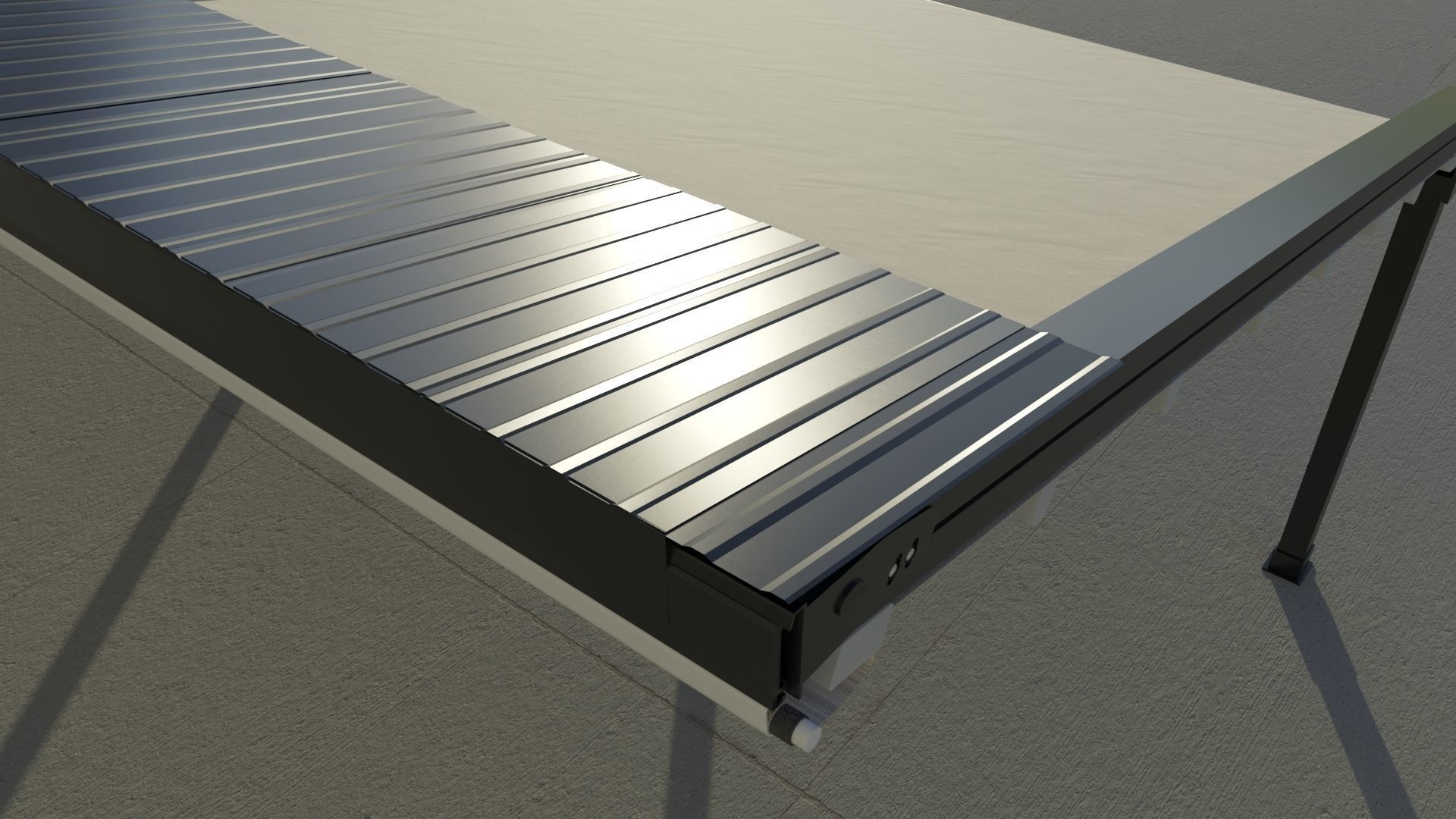 Pergola Novo 3D model_3