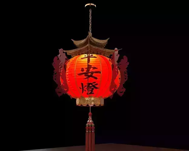 Chinese red lantern 