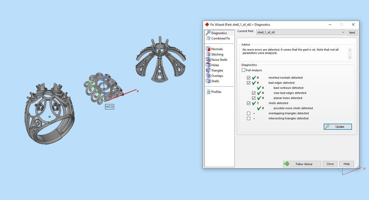 Queens ring 3D print model_5