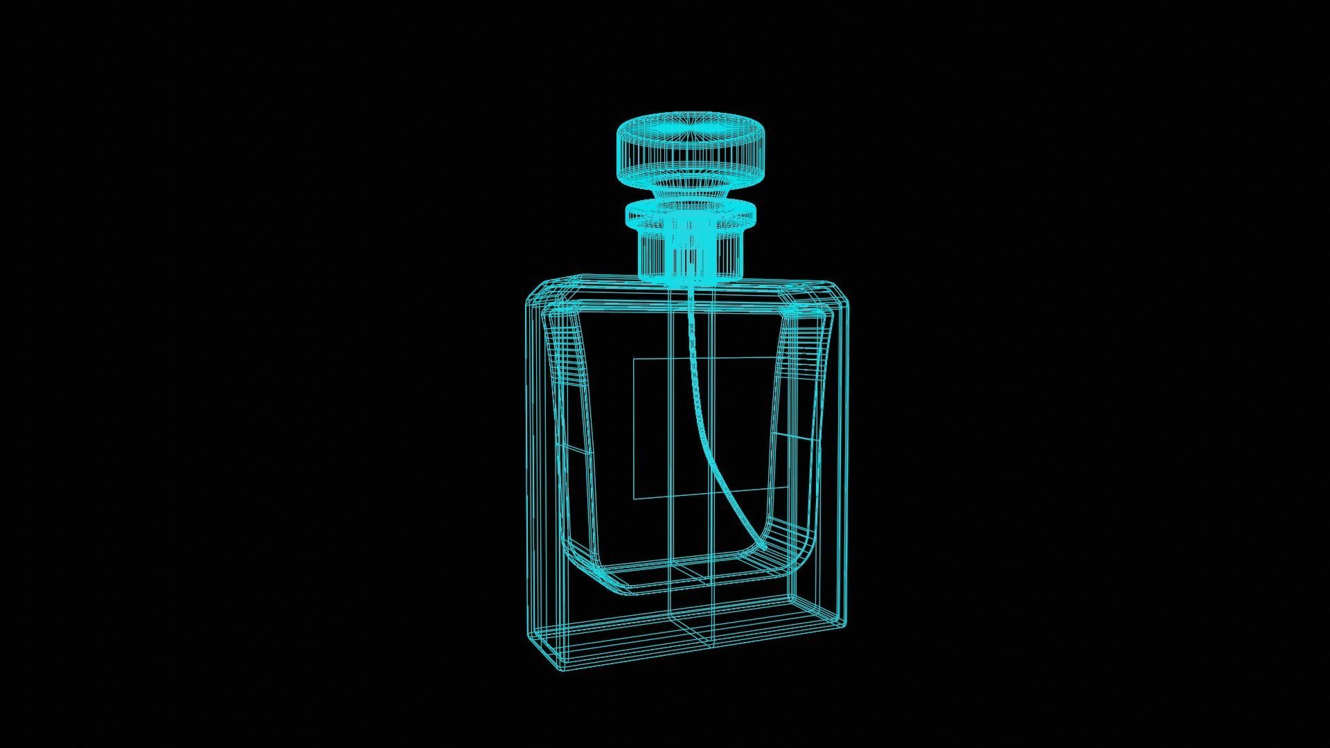Perfume Low-poly 3D model_7