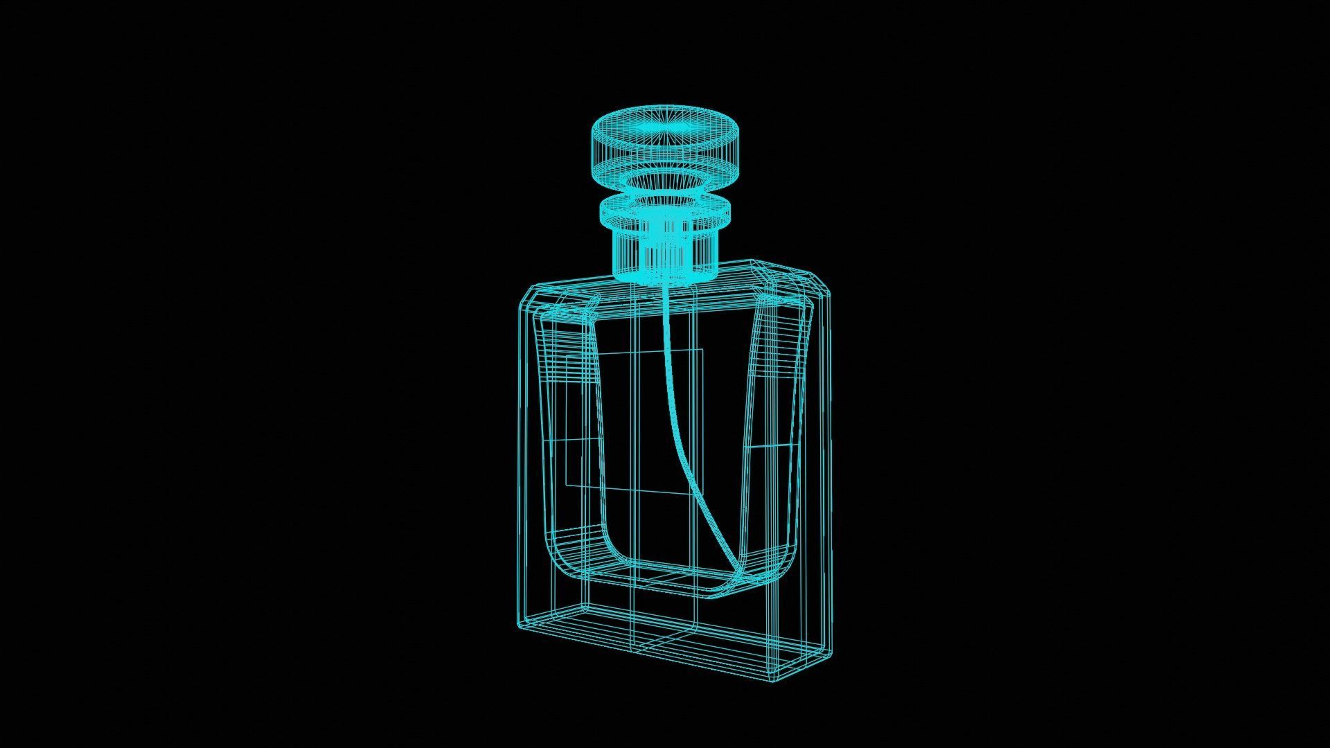 Perfume Low-poly 3D model_8