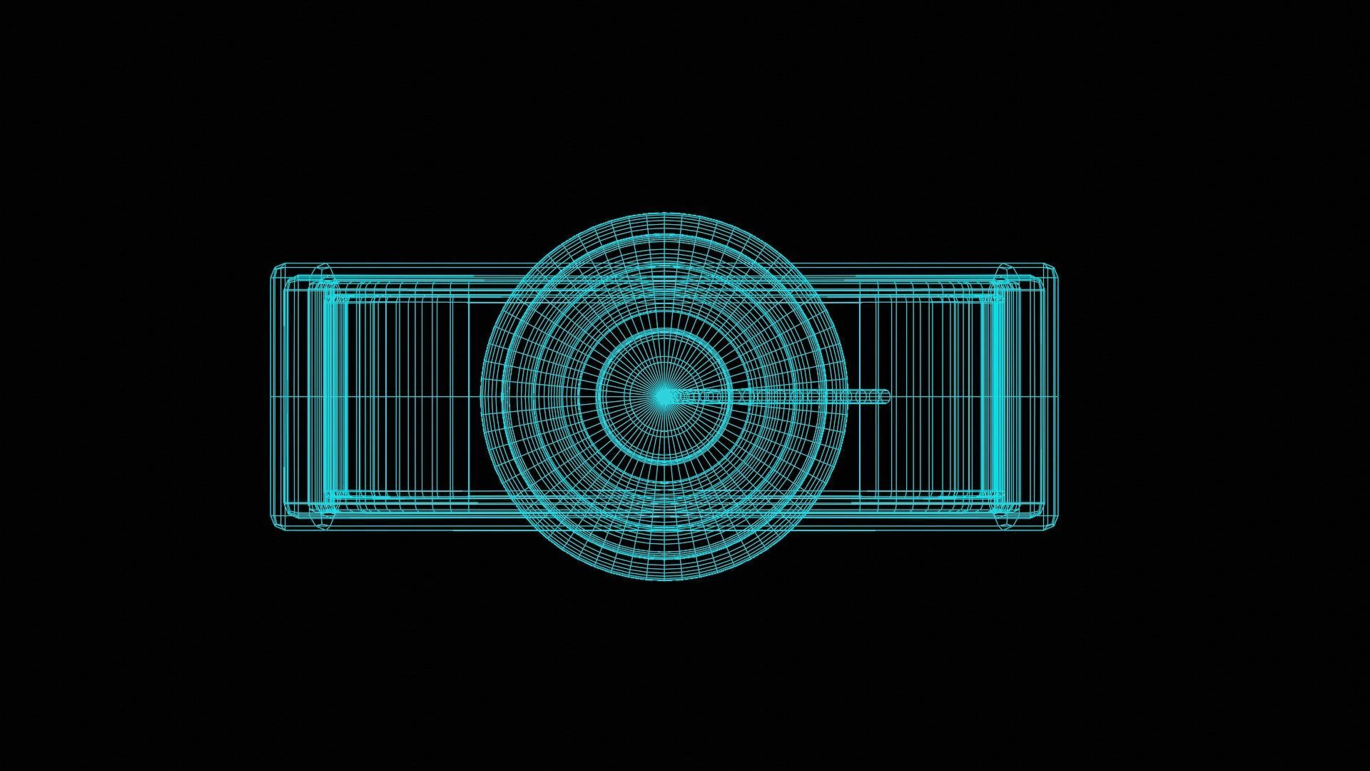 Perfume Low-poly 3D model_6