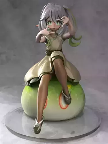 Genshin Impact - Dendro Archon Nahida 3D print model