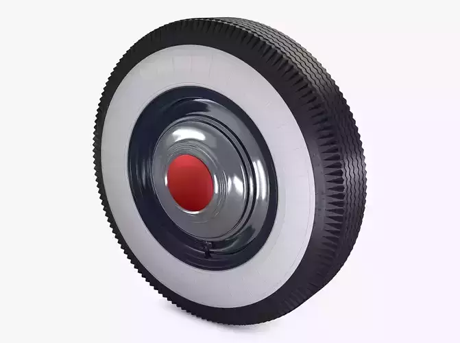 Retro Car Wheel M 3