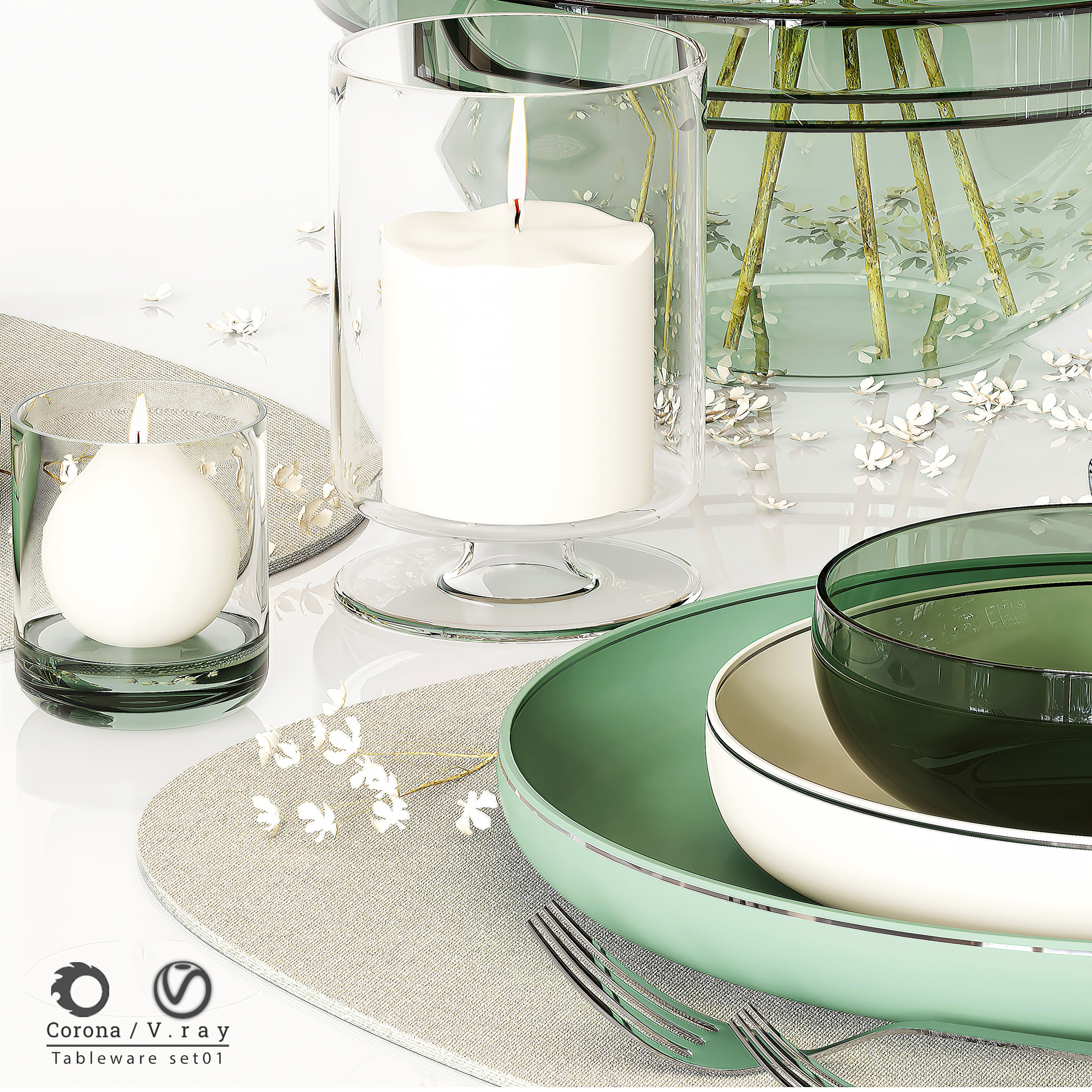 Tableware-01 3D model_3