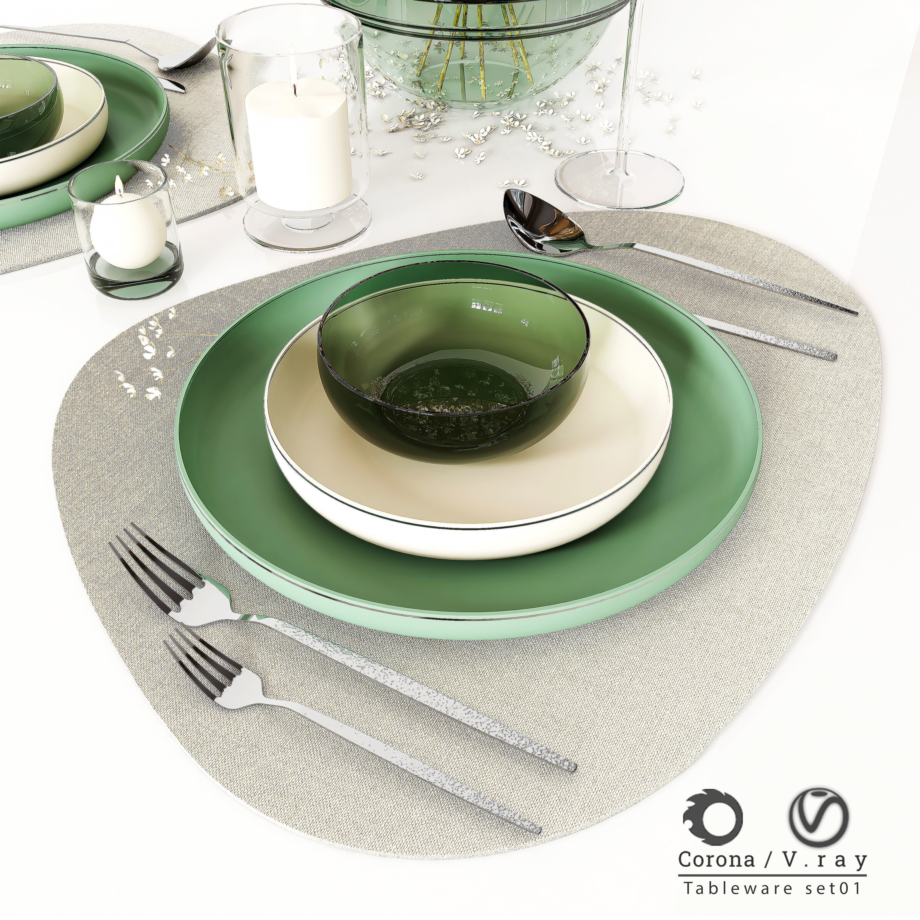 Tableware-01 3D model_2