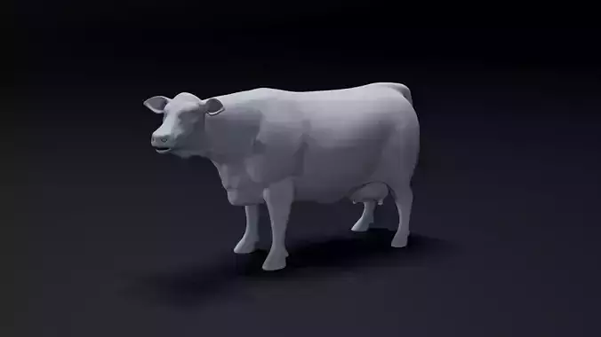 cow  farm animal 3D print model