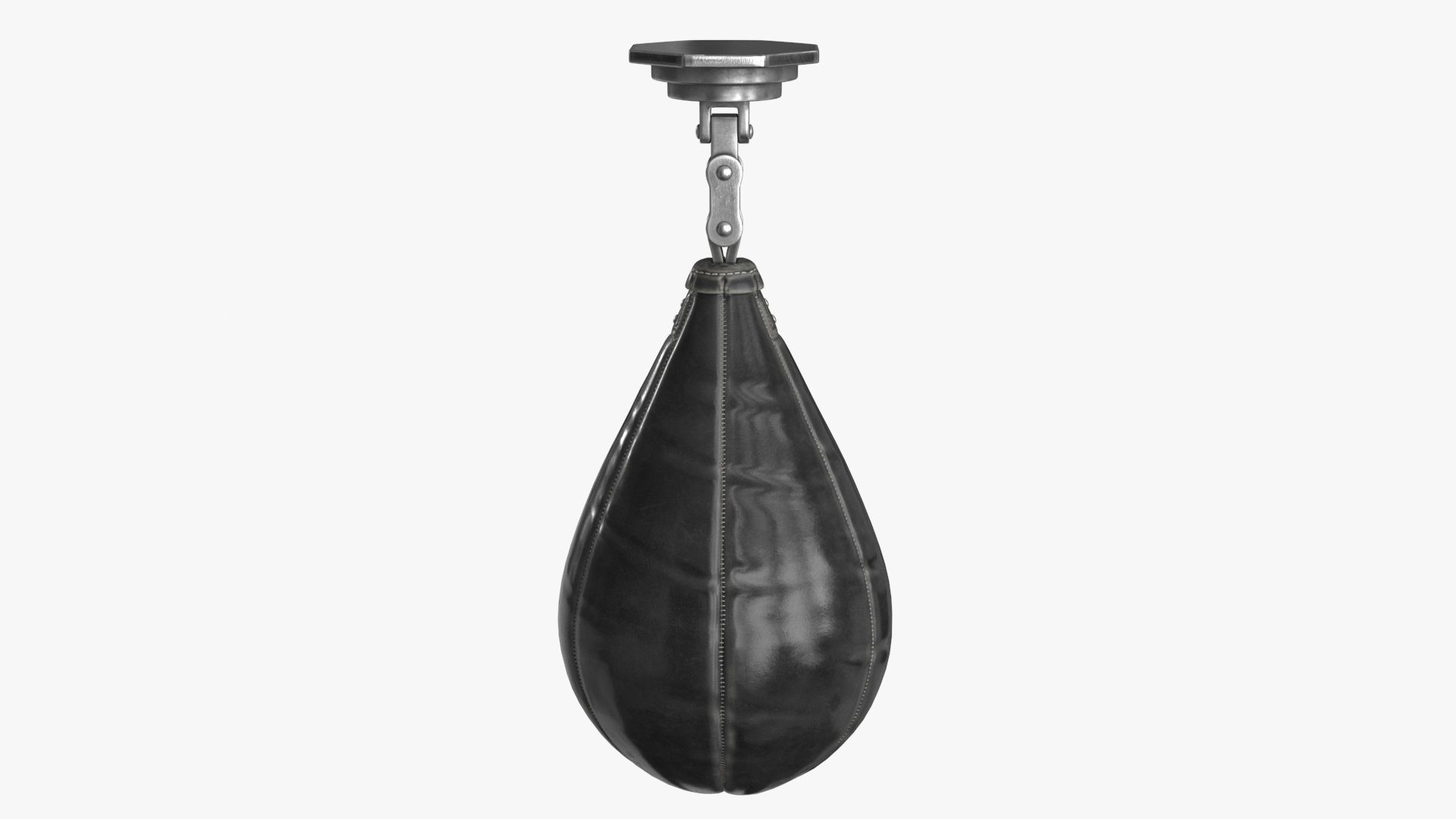 Boxing Punching Speed Bag v1 Low-poly 3D model_10