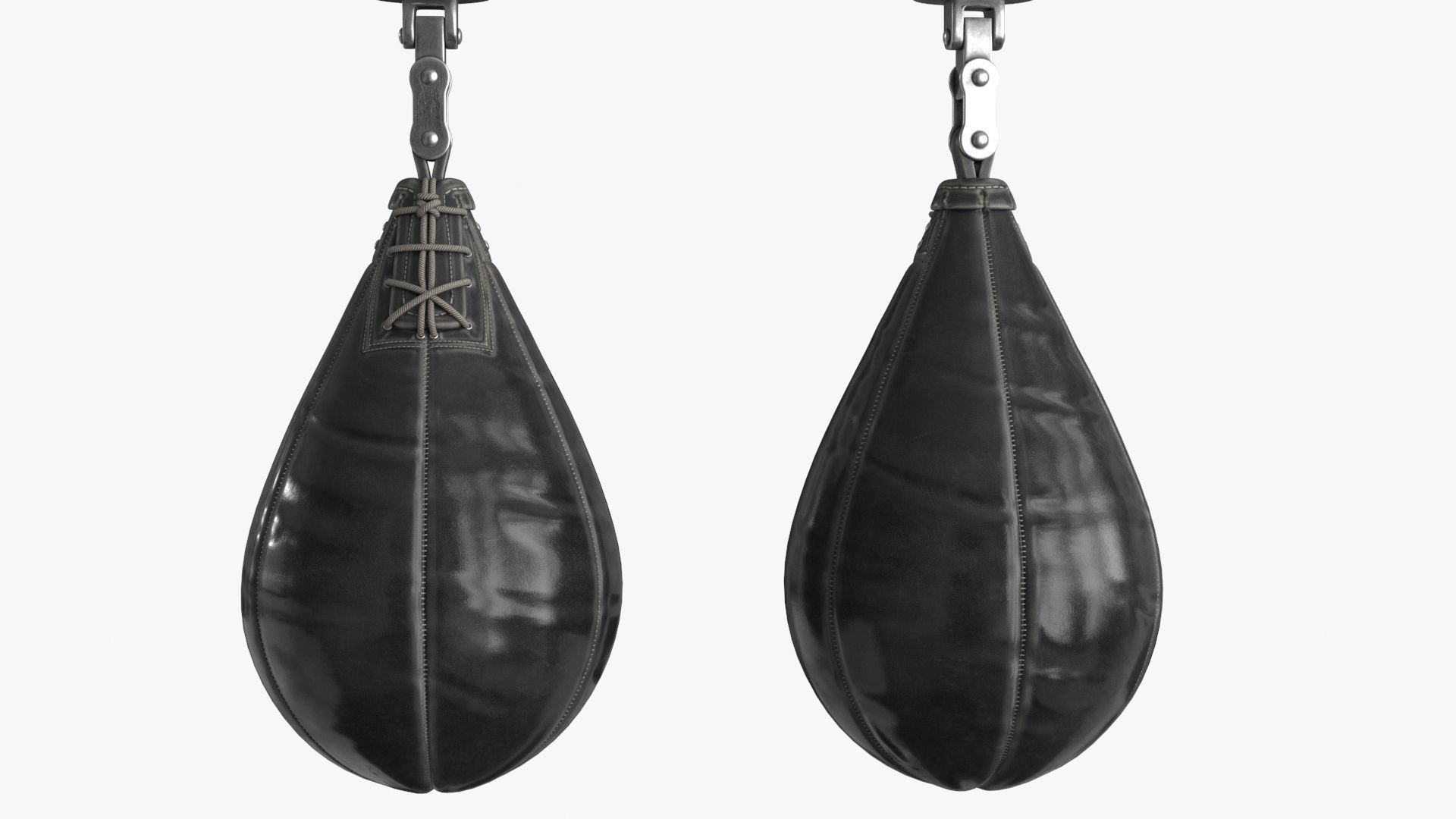 Boxing Punching Speed Bag v1 Low-poly 3D model_2