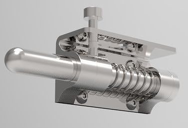 automatic door lock 3D model
