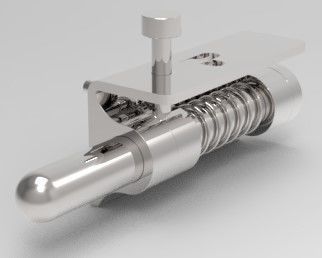 automatic door lock 3D model_2