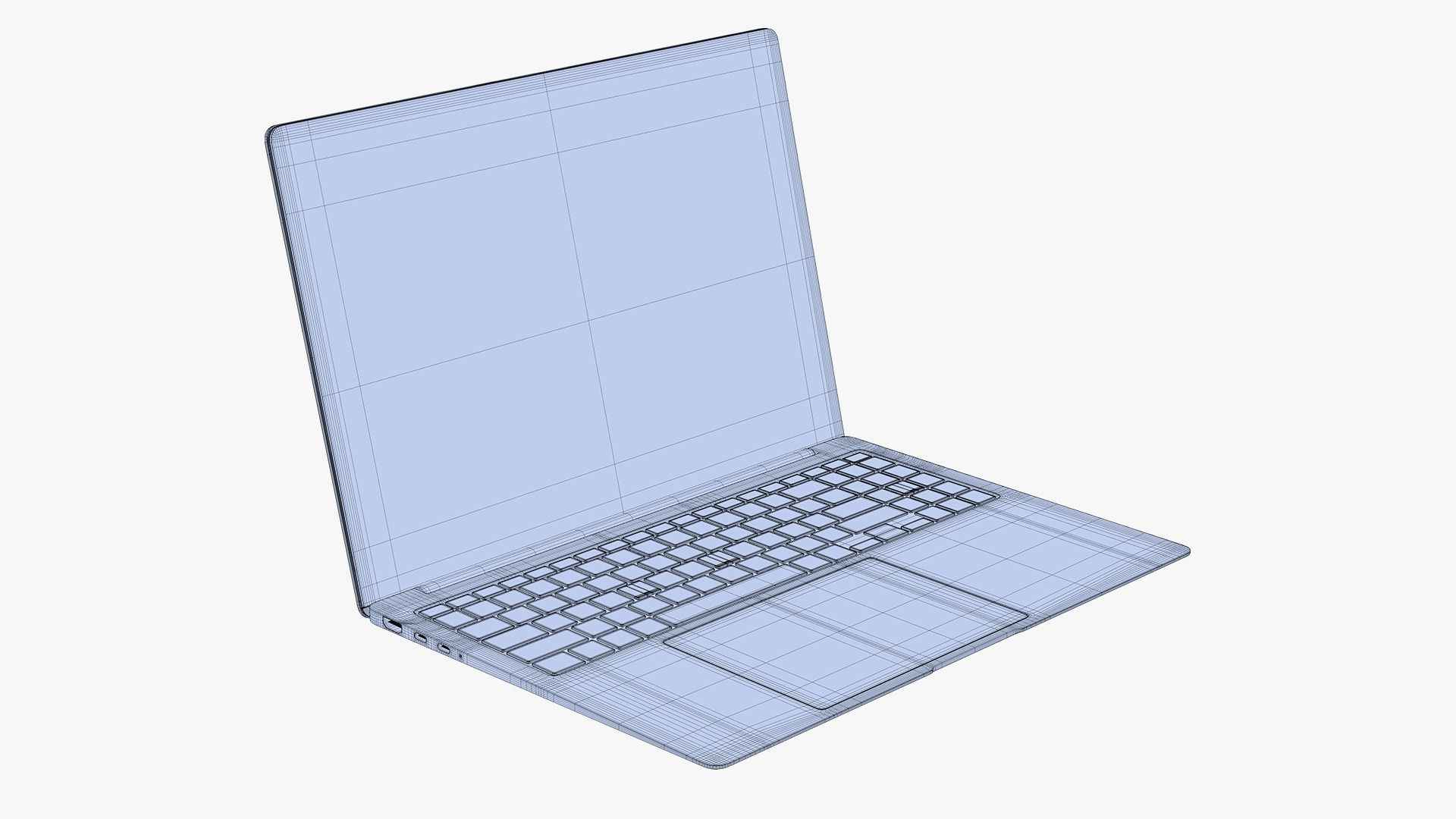 Samsung Galaxy Book 4 Pro Gray 3D model_12