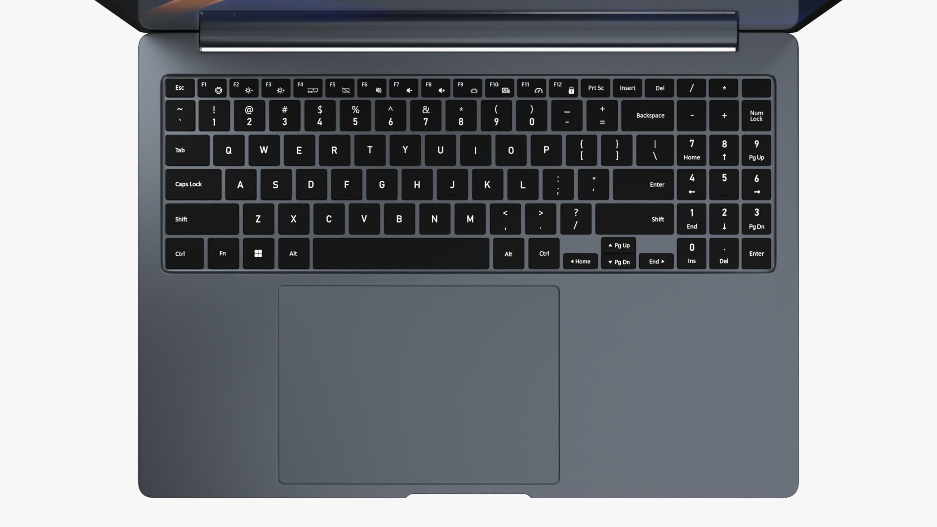 Samsung Galaxy Book 4 Pro Gray 3D model_5