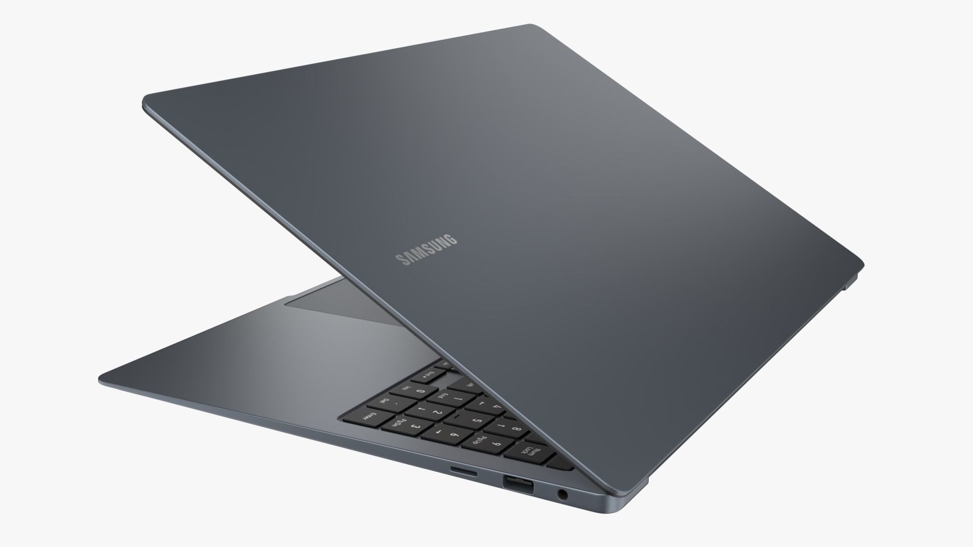 Samsung Galaxy Book 4 Pro Gray 3D model_4