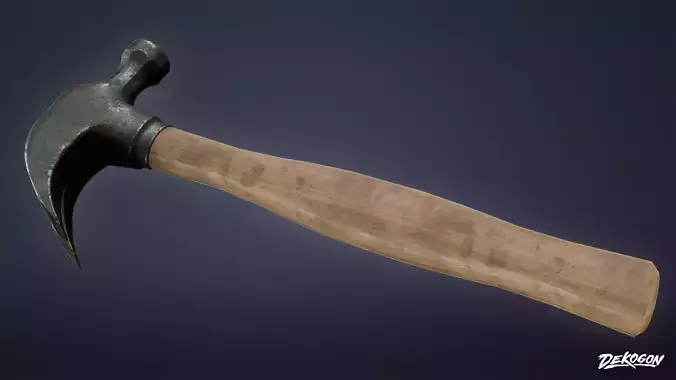 TOOLSHED - Hammer Set 01 - LOW POLY
