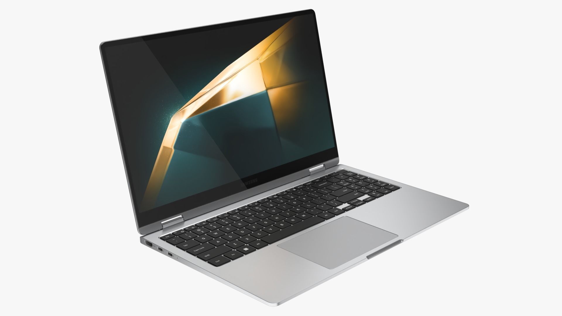 Samsung Galaxy Book 4 360 Silver 3D model_1