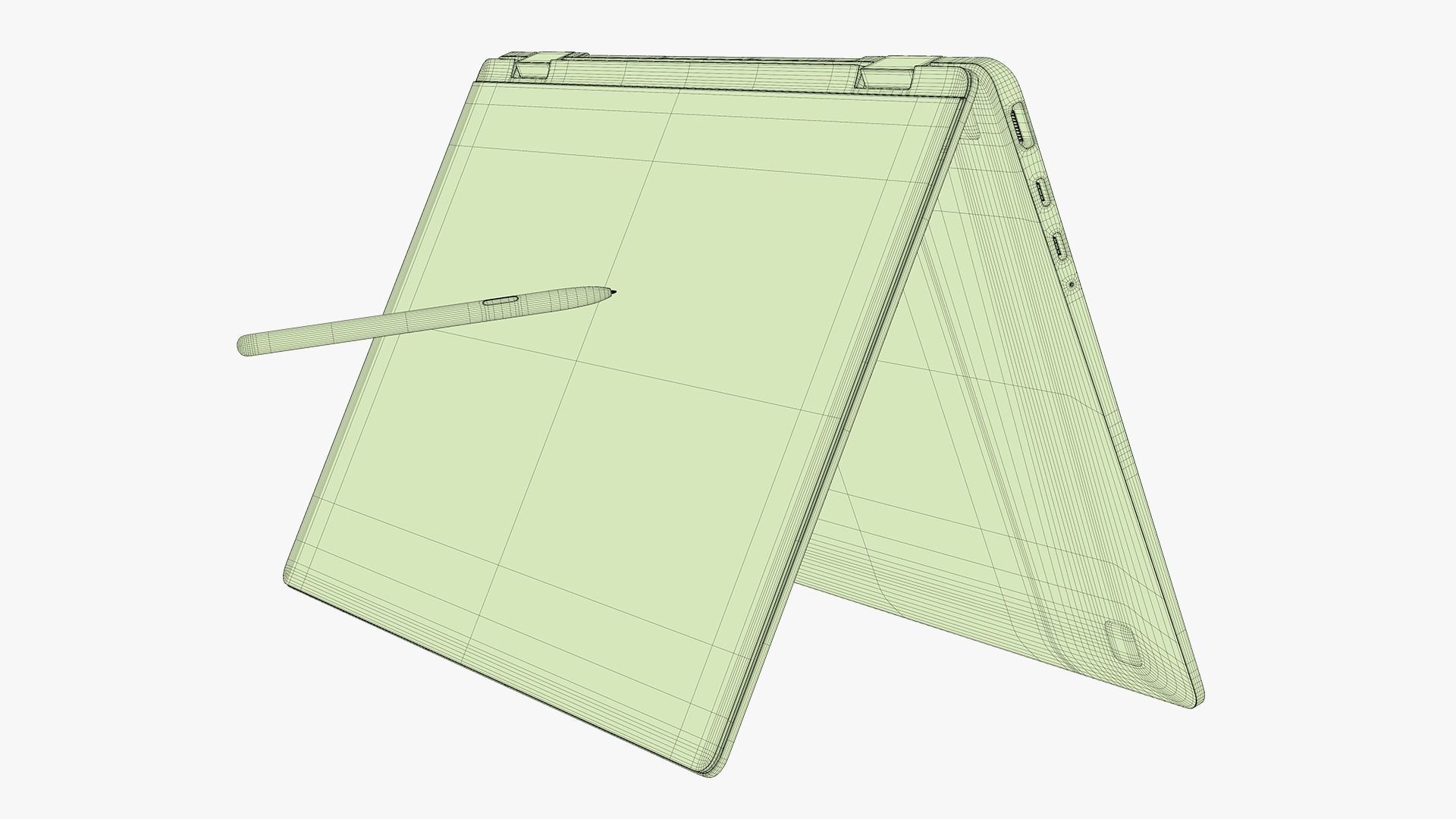 Samsung Galaxy Book 4 360 Silver 3D model_19