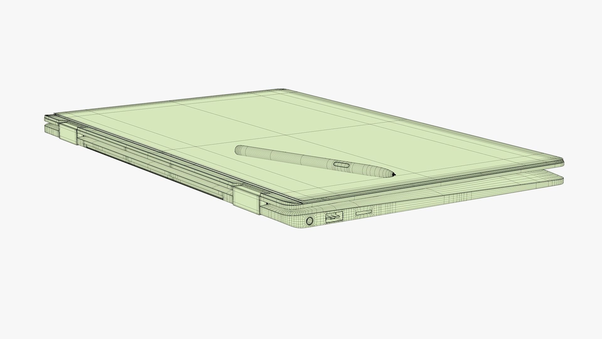 Samsung Galaxy Book 4 360 Silver 3D model_20