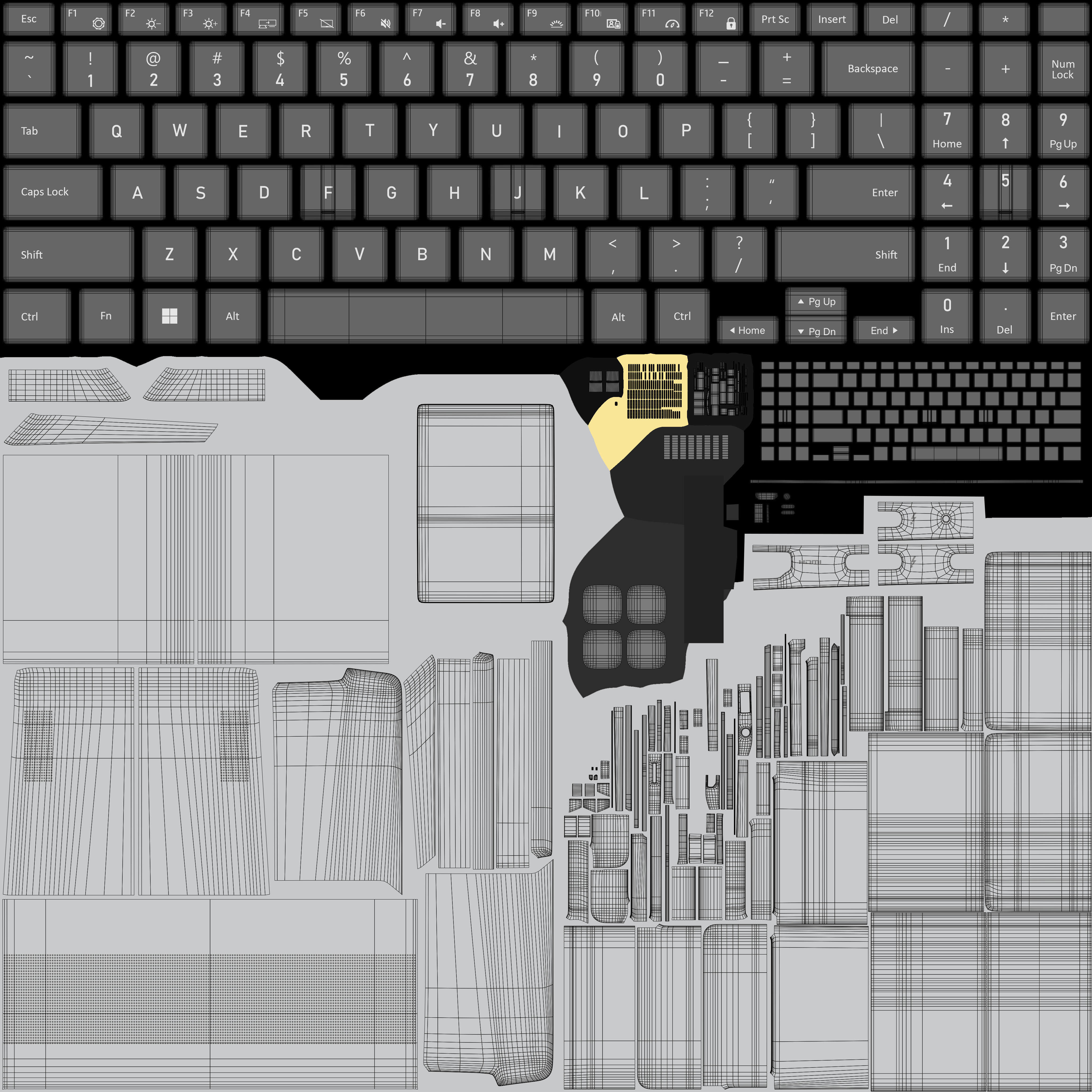 Samsung Galaxy Book 4 360 Silver 3D model_13