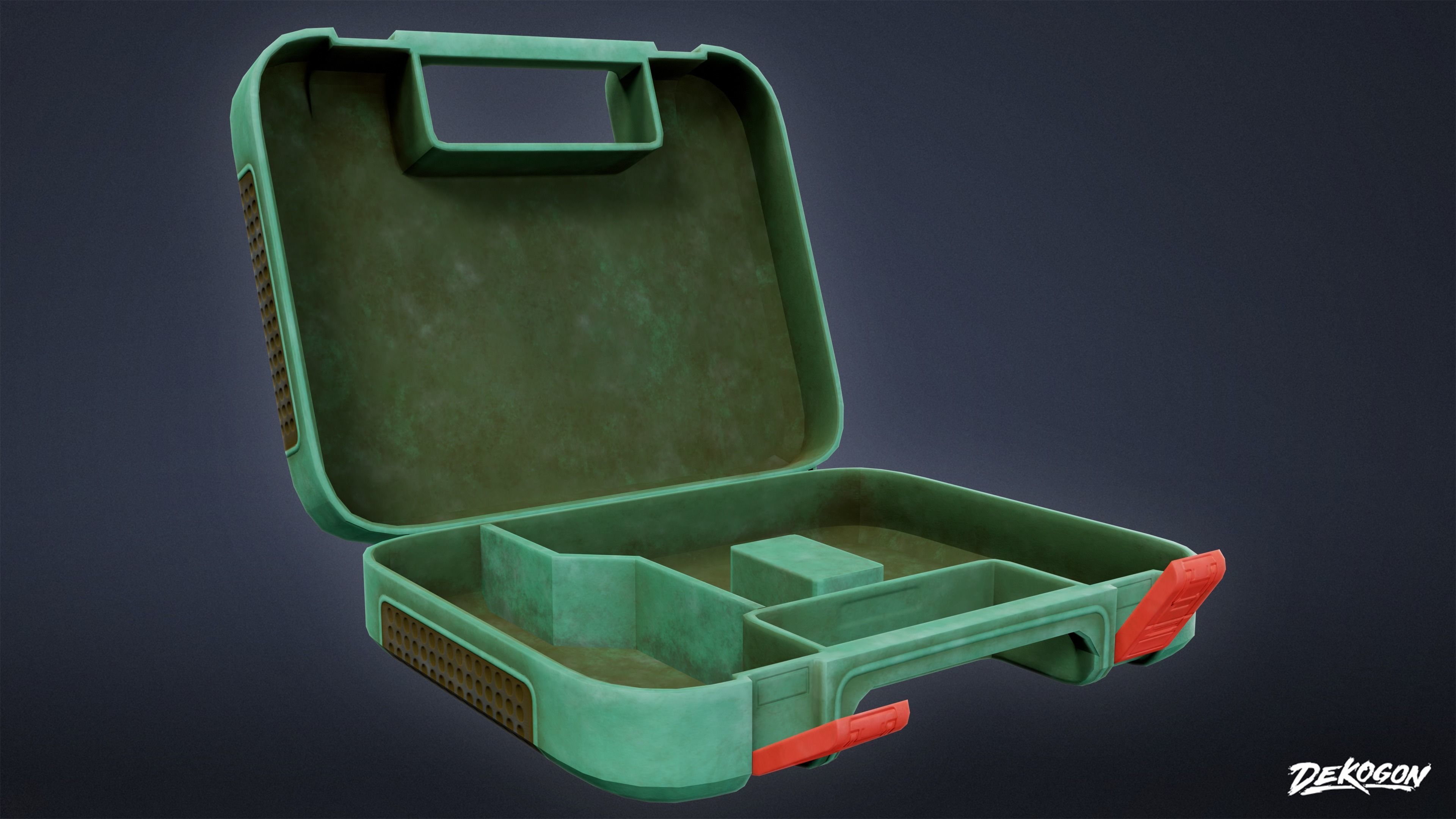 TOOLSHED - Impact Drill 01 - LOW POLY Low-poly 3D model_16