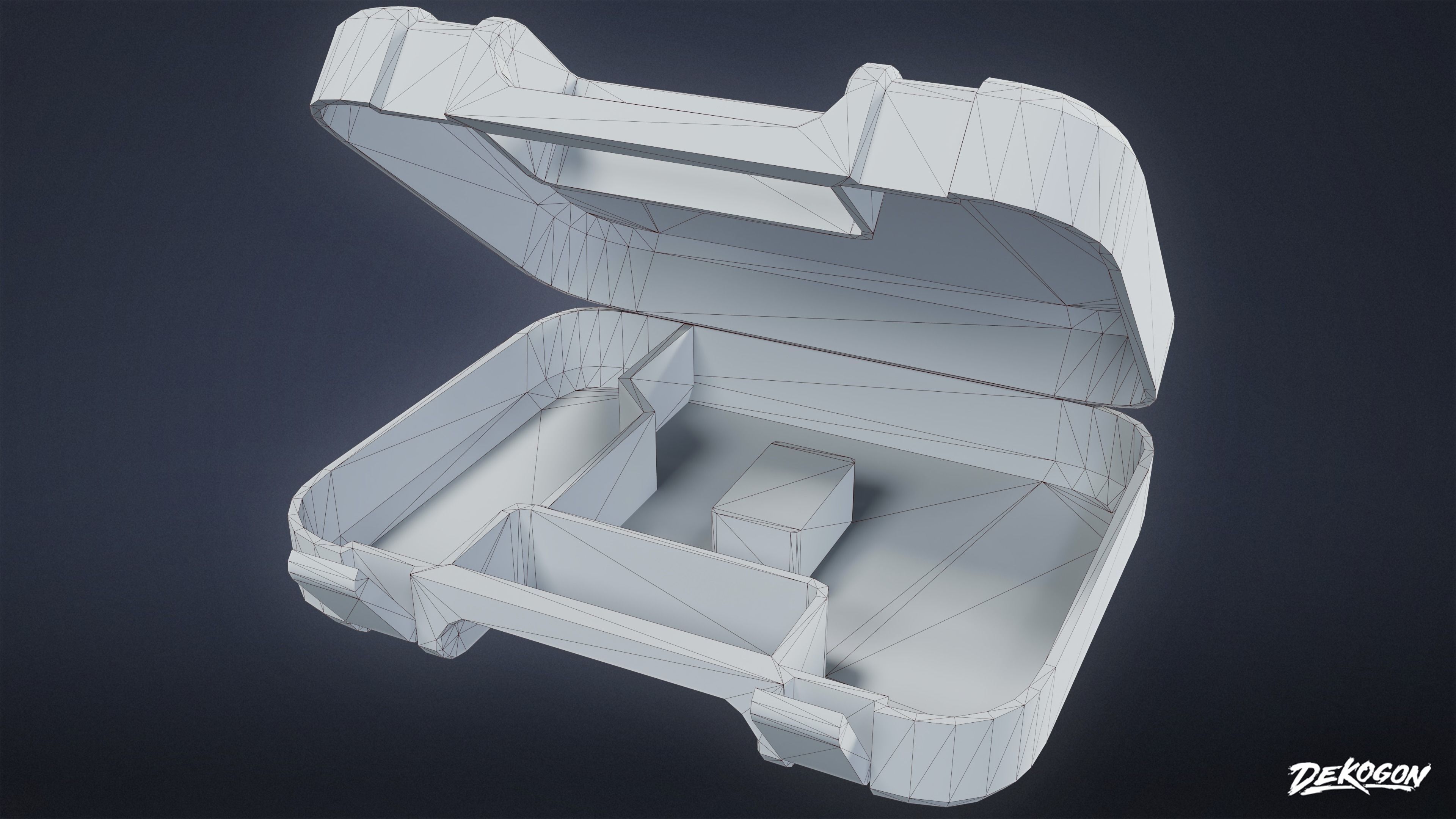 TOOLSHED - Impact Drill 01 - LOW POLY Low-poly 3D model_10