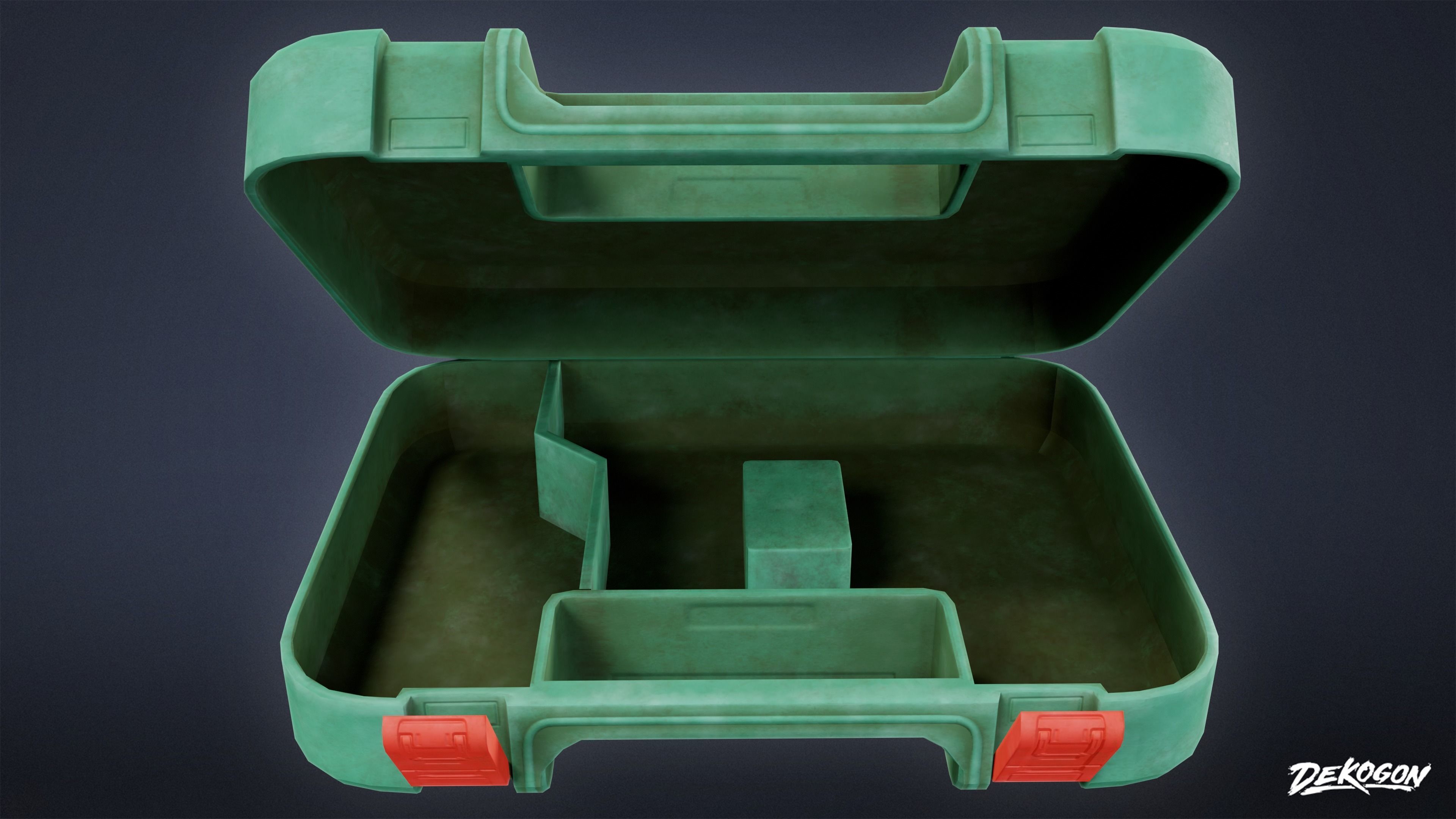 TOOLSHED - Impact Drill 01 - LOW POLY Low-poly 3D model_11