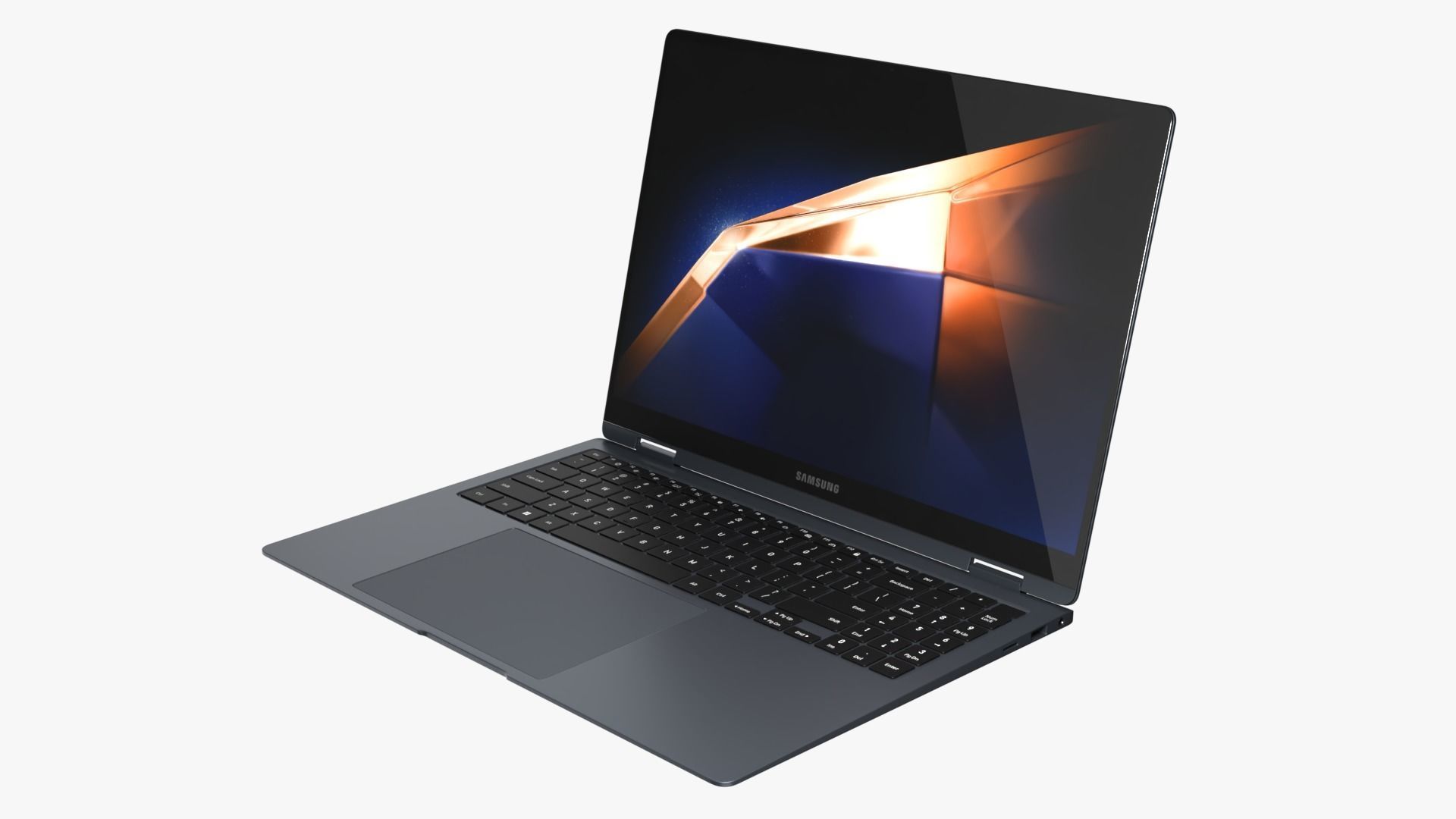 Samsung Galaxy Book 4 Pro 360 Gray 3D model_3